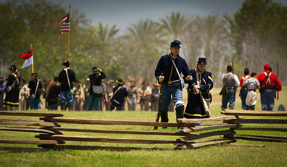 Long Beach Civil War Reenactment - 37