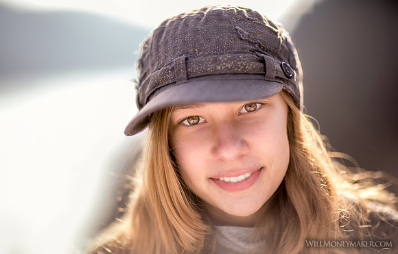 Rachel at Sunset