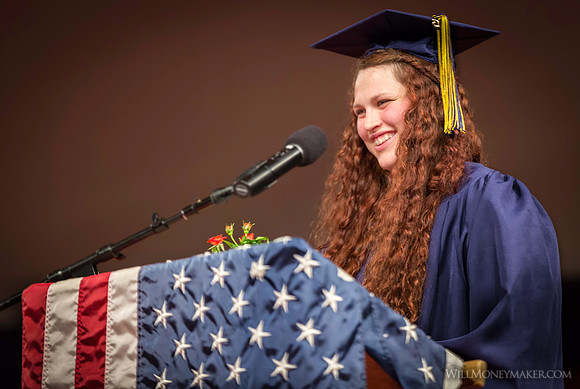 This young lady began PSP in kindergarten. Congrats on completing high school Katie!