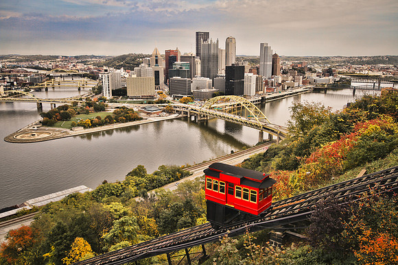 The Duquesne Incline, Pittsburgh, PA - 06
